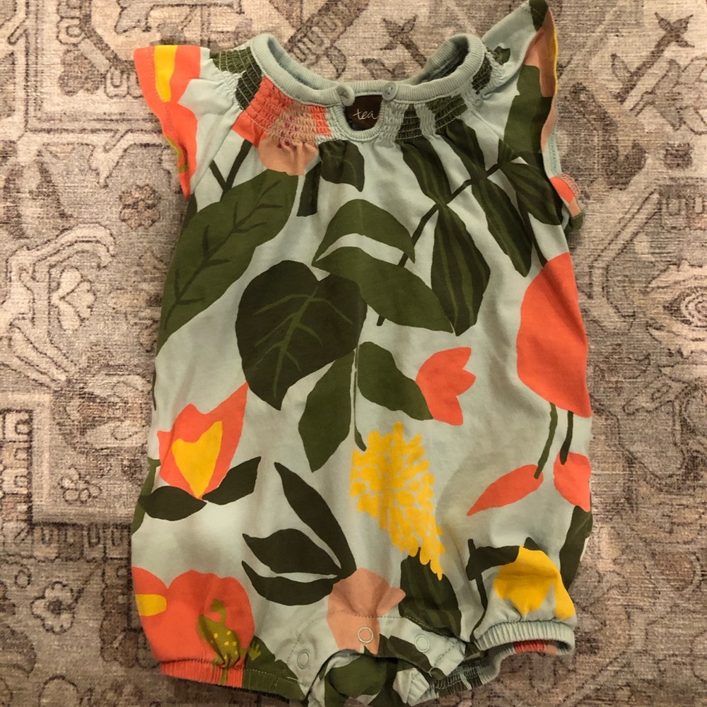 Tea Romper Size 3-6